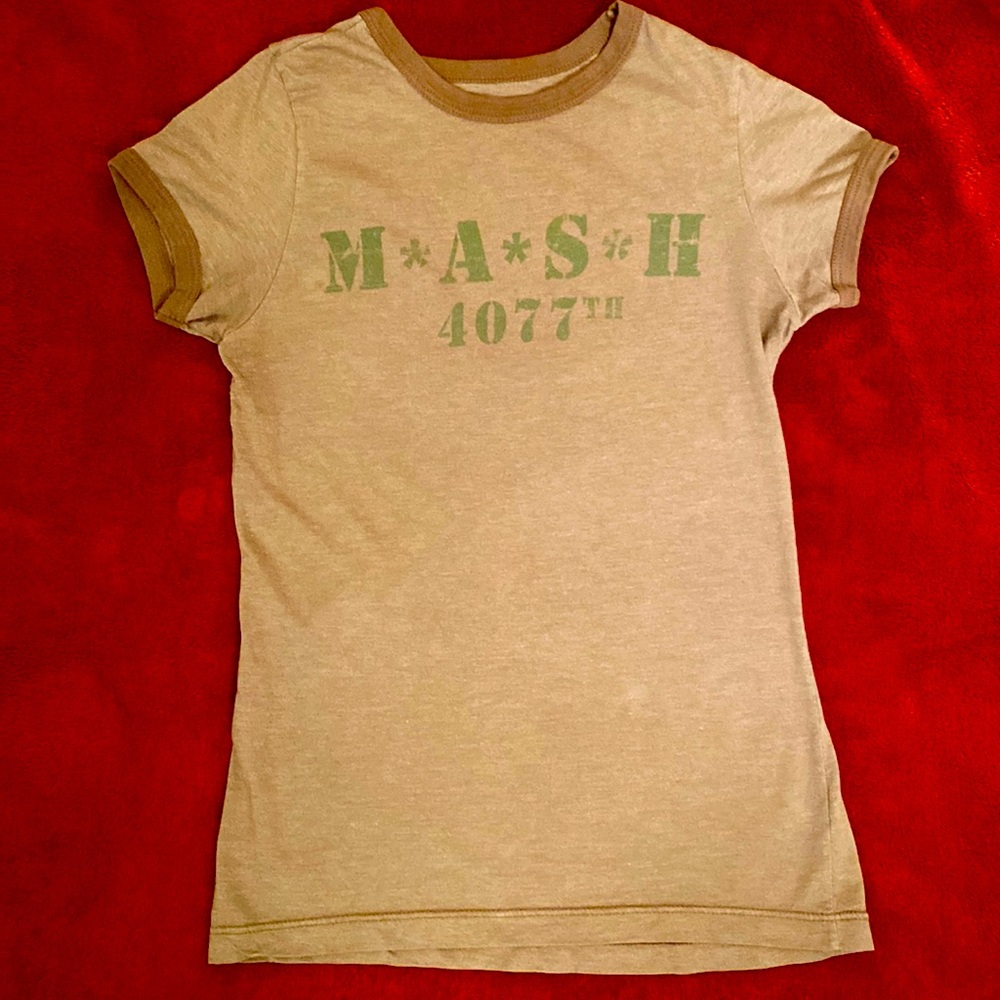 M*A*S*H Army green ringer t-shirt